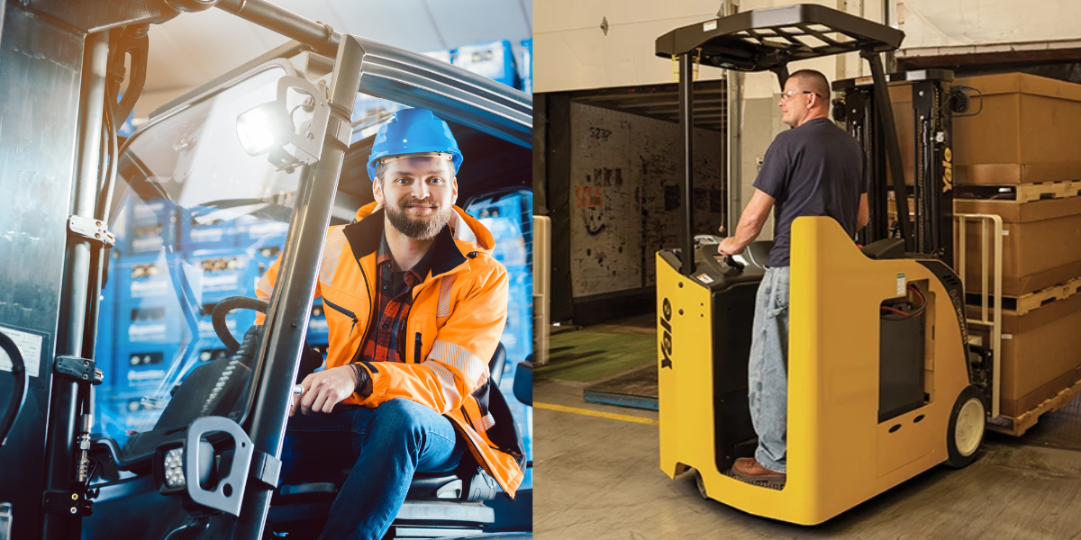 DO I NEED A SIT-DOWN OR STAND-UP FORKLIFT?