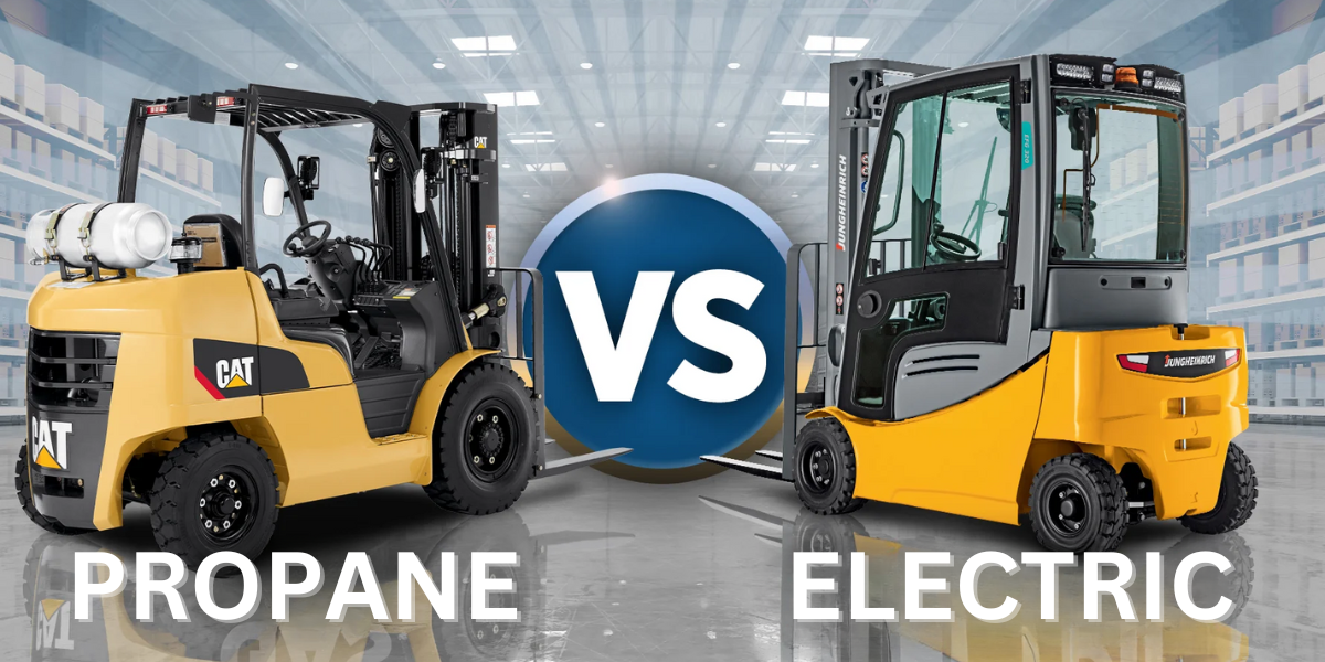 Electric Forklifts vs. Propane Forklifts