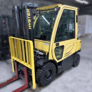 2013 Hyster H50FT with Cab - Pneumatic Propane Forklift