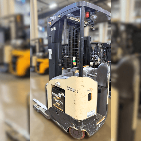 2020 Crown RR5725-45- Narrow Aisle Reach Forklift - Image 2