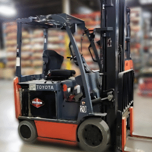 2017 Toyota 8FBCU25 - 4 Wheel Electric Sit Down Forklift