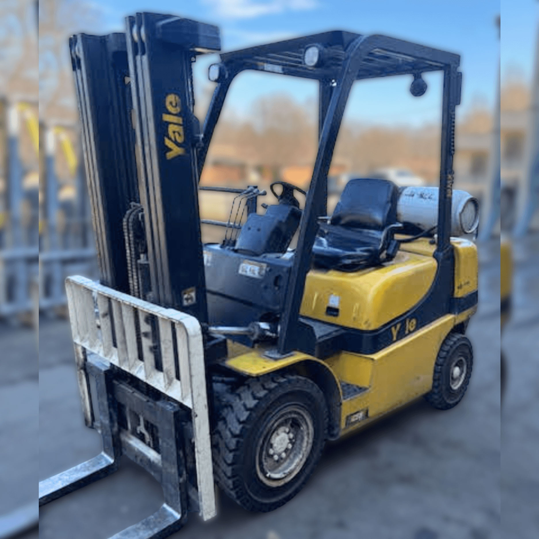 2019 Yale GLP050MX - Pneumatic Propane Forklift