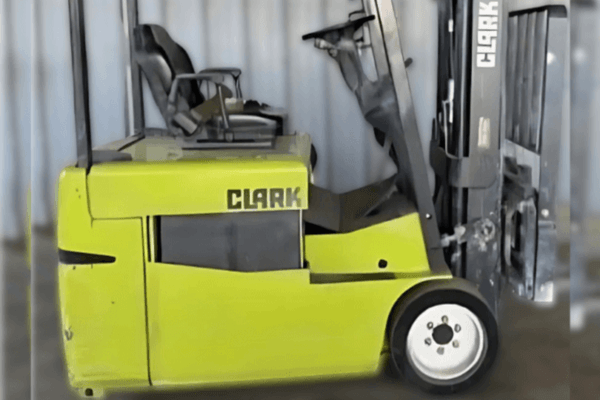 buying a used 3-wheel electric forklift