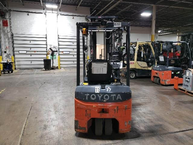 2018 Toyota 8FBE15U - 3 Wheel Electric - Image 4