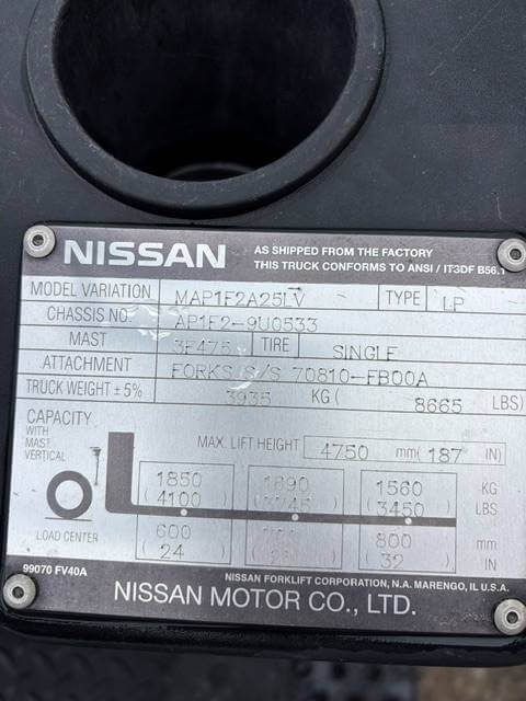 2008 Nissan MAP1F2A25LV - Image 4
