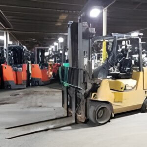 2014 Caterpillar GC55KS5 - Cushion Propane Forklift