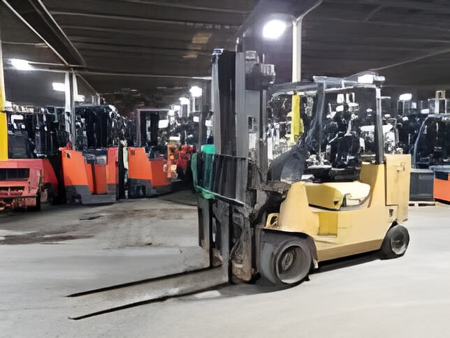 2014 Caterpillar GC55KS5 - Cushion Propane Forklift