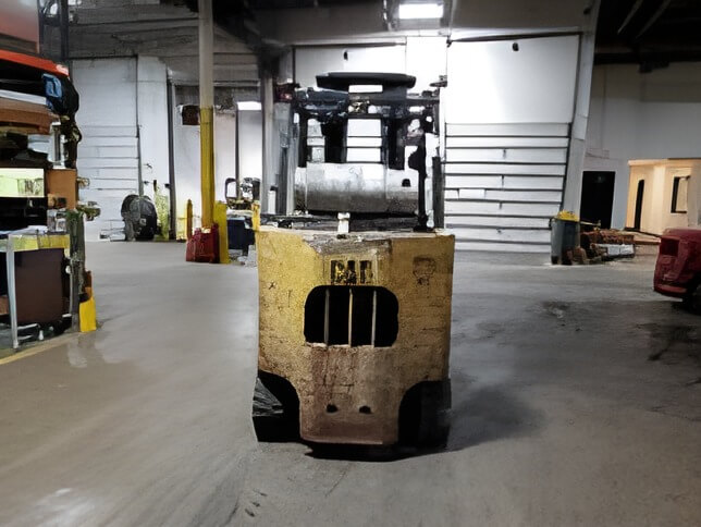 2014 Caterpillar GC55KS5 - Cushion Propane Forklift - Image 4