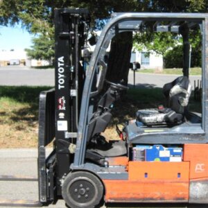 2020 Toyota 8FBE15U - 3 Wheel Electric Forklift