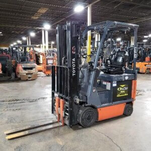 2022 Toyota 8FBC15U - 4 Wheel Electric Sit-Down Forklift