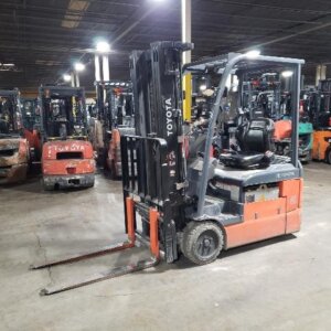 2021 Toyota 8FBE15U - 3 Wheel Electric Forklift