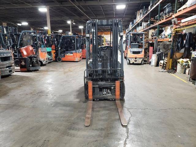 2019 Toyota 8FBE18U - 3 Wheel Electric Forklift - Image 2