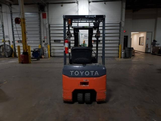 2019 Toyota 8FBE18U - 3 Wheel Electric Forklift - Image 4
