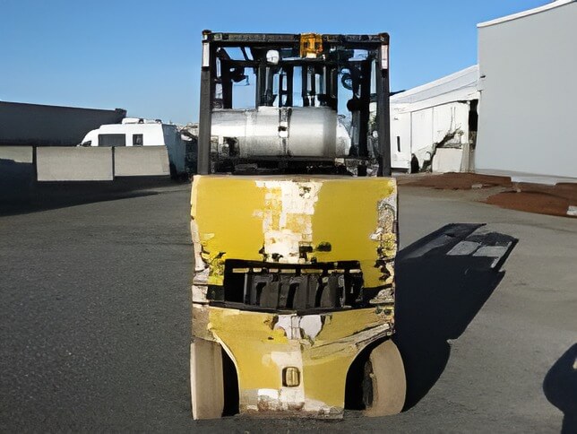 2019 Yale GLC080VXNKSV096-Cushion Propane Forklift - Image 2
