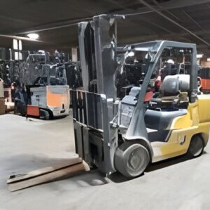 2020 Caterpillar 2C8000-SWB - Cushion Propane Forklift