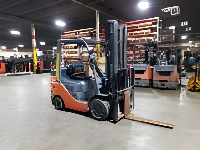 2020 Toyota 8FGCU30-Cushion Propane Forklift
