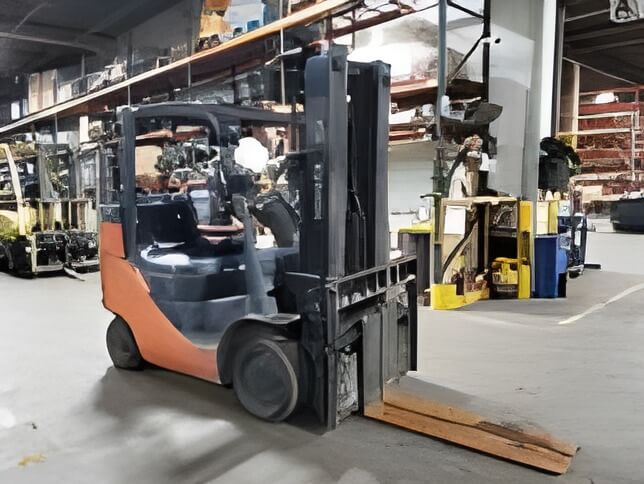 2020 Toyota 8FGC35U-BCS - Cushion Propane Forklift - Image 3