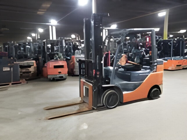 2020 Toyota 8FGCU30 - Cushion Propane Forklift