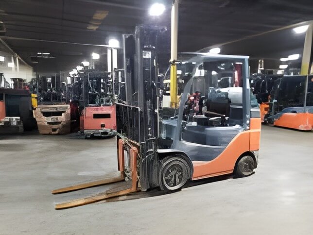 2020 Toyota 8FGCU30 - Cushion Propane Forklift