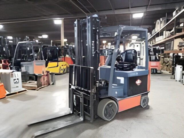 2020 Toyota 8FBCU32 - 4 Wheel Electric Sit-Down Forklift