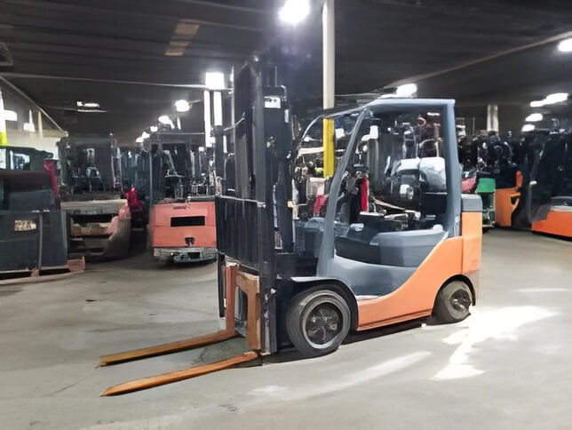 2020 Toyota 8FGCU30 - Cushion Propane Forklift