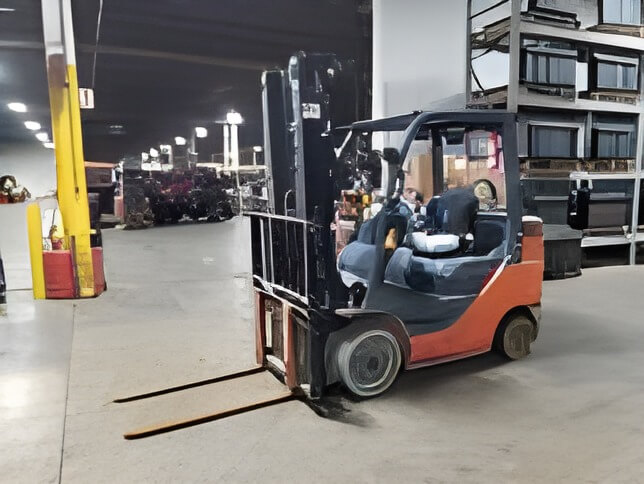 2020 Toyota 8FGCU30 - Cushion Propane Forklift - Image 3