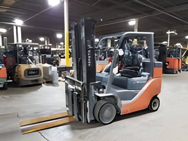 2020 Toyota 8FGC35U-BCS - Cushion Propane Forklift