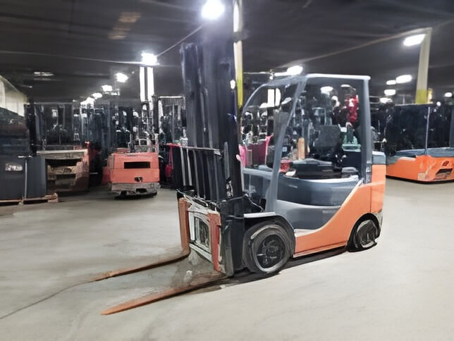 2020 Toyota 8FGCU30 - Cushion Propane Forklift