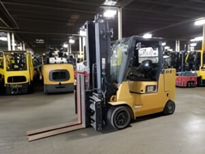 2021 Caterpillar GC55K - Cushion Propane Forklift
