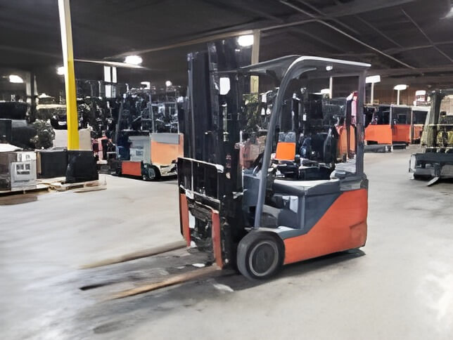 2021 Toyota 8FBE15U - 3 Wheel Electric Forklift