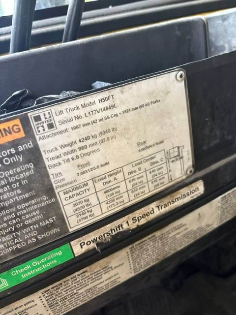 2013 Hyster H50FT-Pneumatic Propane - Image 6
