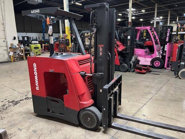 2016 Raymond 415C35TT-Narrow Aisle Stand Up Forklift - Image 2