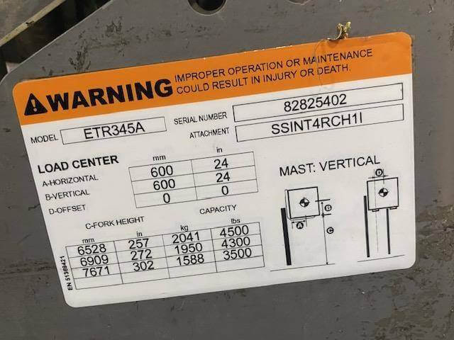 2019 Jungheinrich ETR345-Narrow Aisle Reach Truck - Image 9