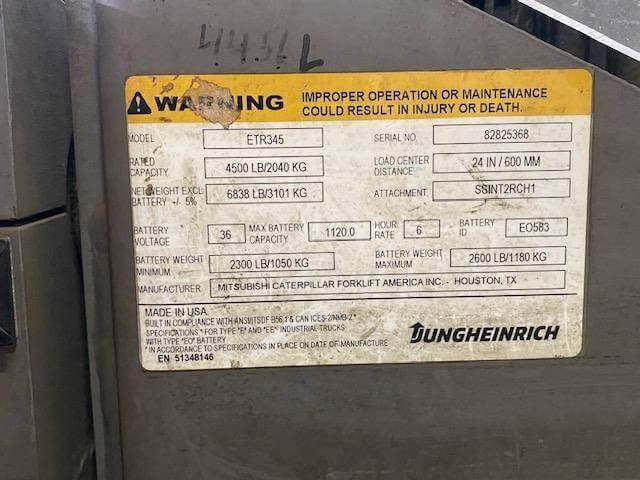 2019 Jungheinrich ETR345-Narrow Aisle Reach Truck - Image 10