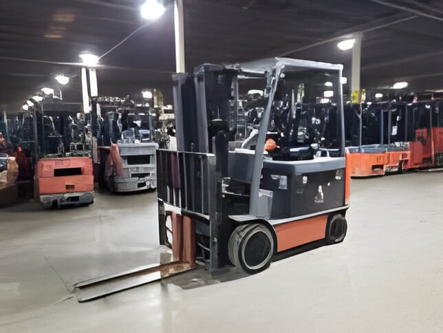2020 Toyota 8FBCU32 - 4 Wheel Electric Sit-Down Forklift