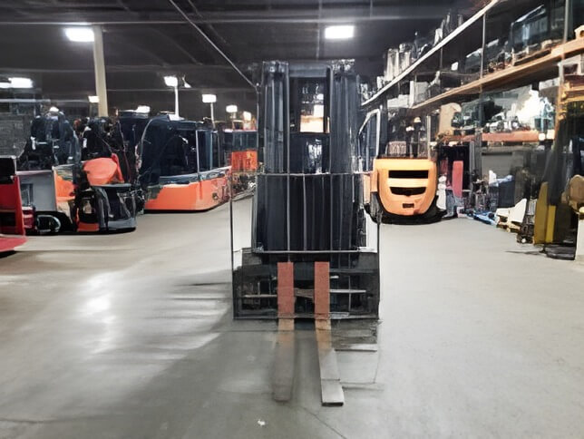 2020 Toyota 8FBCU32 - 4 Wheel Electric Sit-Down Forklift - Image 2