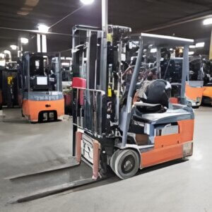 2017 Toyota 8FBE15U - 3 Wheel Electric Forklift