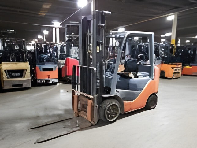 2017 Toyota 8FGCU25 - Cushion Propane Forklift