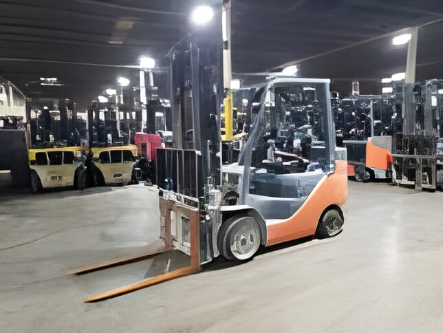 2020 Toyota 8FGCU30 - Cushion Propane Forklift