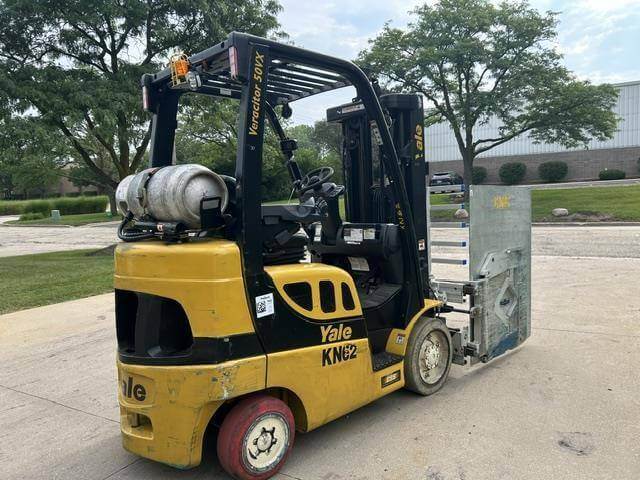 2021 Yale GLC050VXNKSE083 - Cushion Propane Forklift - Image 3