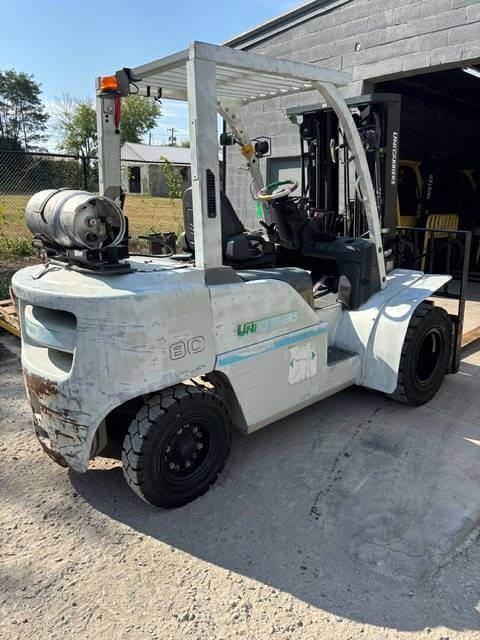 2017 Unicarriers PF80LP - Pneumatic Propane Forklift - Image 4
