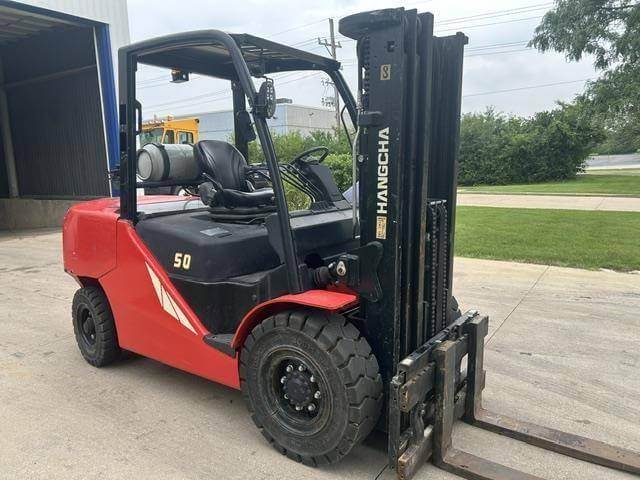 2019 Hangcha CPYD50-XXW24B - Pneumatic Propane Forklift - Image 4