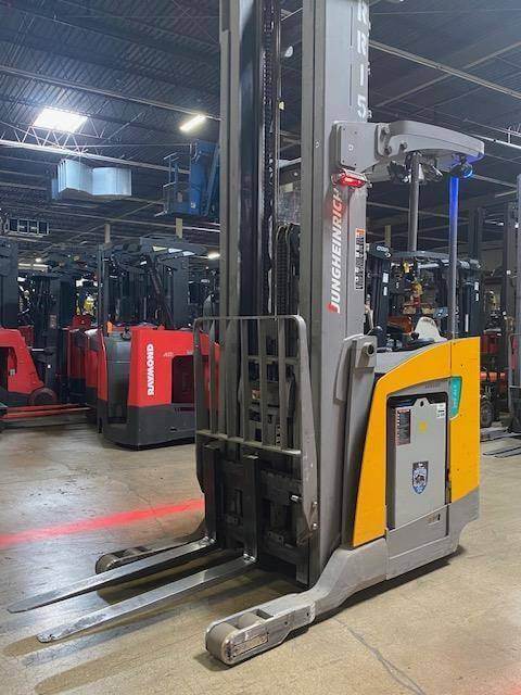 2019 Jungheinrich ETR345A - Narrow Aisle Narrow Aisle Stand-Up Forklift - Image 2