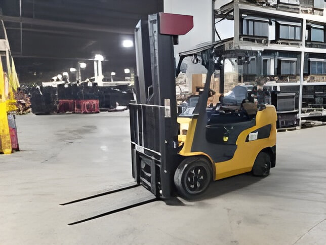 2020 Caterpillar 2C5000 - Cushion Propane Forklift - Image 3