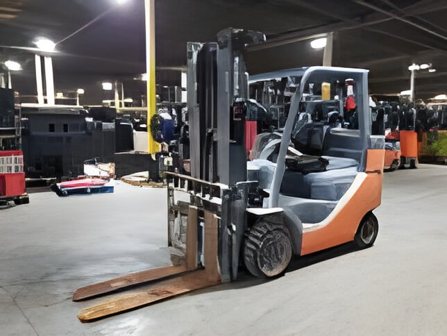 2020 Toyota 8FGC35U-BCS - Cushion Propane Forklift