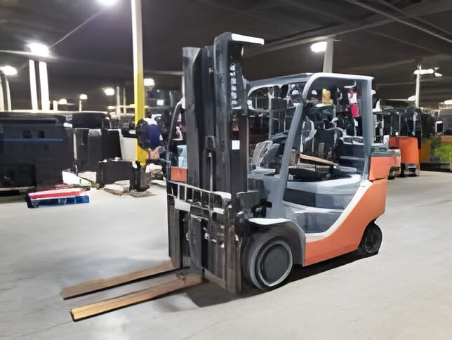 2020 Toyota 8FGC35U-BCS - Cushion Propane Forklift