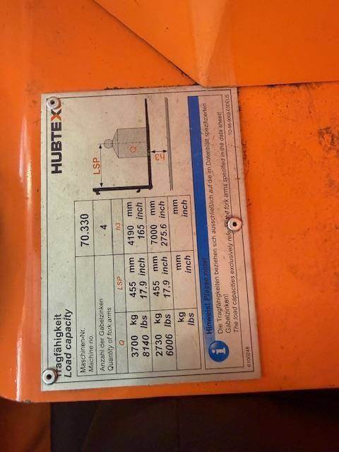 2023 Hubtex MSU37 - Narrow Aisle Reach Truck Forklift - Image 10