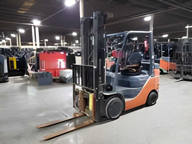 2020 Toyota 8FGCU30 - Cushion Propane Forklift