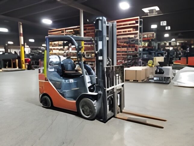 2020 Toyota 8FGCU30 - Cushion Propane Forklift - Image 3