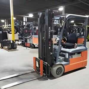 2021 Toyota 8FBE20U - 3 Wheel Electric Forklift